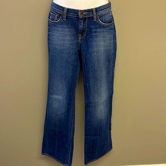 Lucky Brand Dark Wash Cumberland Sweet N Low-R Bootcut Jeans- Size 29/8 - Picture 1 of 13